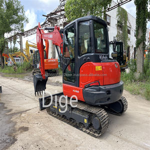 Japón Kubota excavadora de segunda mano KX165 KX185 6Ton 8Ton mini excavadora usada para la construcción de oficios carreteras de la ciudad - Product Image 5