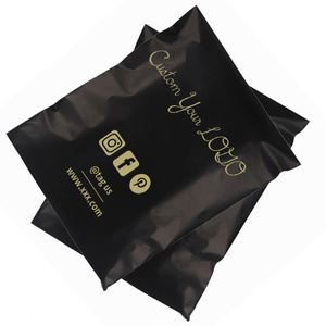 Enveloppes d'expédition en polymailers recyclables avec logo personnalisé, auto-adhésives, pour vêtements, emballages poly, sacs d'expédition - Product Image 3