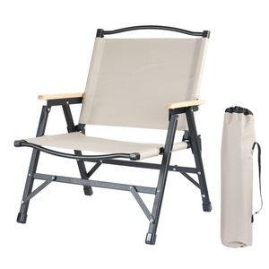 Chaise de camping pliable portable Kermit avec cadre en aluminium détachable, idéale pour les voyages et les activités de plein air – Vente en gros personnalisée - Product Image 1