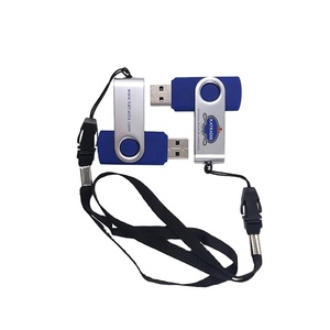 Memoria USB Giratoria Personalizada 3.0/2.0 de Bajo Precio, Regalo Promocional Empresarial con Cordón - Product Image 3