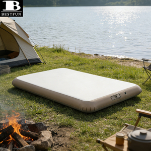 Colchón Inflable Resistente de Tamaño Queen con Bomba Integrada, Cama Inflable Portátil para el Hogar, Invitados, Campamentos y Viajes - Product Image 5