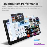 K7 Dört Çekirdekli Android 13 Tablet PC Kapasitif Dokunmatik Ekran Wifi 4GB RAM 32GB ROM Ön Kamera Çocuklar İçin