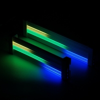 Asiahorse casing ekstensi Triple GPU, casing PC silikon lembut Gaming 8Pin ATX 24Pin ARGB