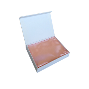 Delicado Color mezclado de laminación de cierres la ventana tapa negro auricular de embalaje con caja de cartón magnético - Product Image 3
