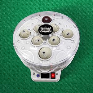 Macchina Lavapalle da <span class=keywords><strong>Biliardo</strong></span> Automatica a 8 Fori 67mm 68mm, Pulitrice per Palle da Snooker e <span class=keywords><strong>Biliardo</strong></span> con Accessorio di Pulizia - Product Image 2