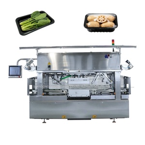 เครื่องบรรจุภัณฑ์สุญญากาศแบบโมดู<span class=keywords><strong>ล</strong></span>คู่ MAP&SVP อัตโนมัติ สำหรับบรรจุภัณฑ์รากบัวและมันเทศจีน - Product Image 1