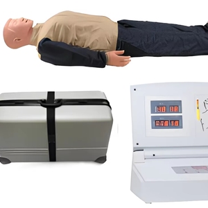 CPR-Trainings-Dummy für Intubation, <span class=keywords><strong>AHA</strong></span>-Guidelines-konform, Ganzkörper-Erwachsenen-PVC-Modell für Atemwegsmanagement, Lehrsimulator, ISO-zertifiziert, Medizinisch - Product Image 1