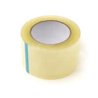 BOPP Machine de ruban d'emballage 45mm largeur autocollant adhésif en caoutchouc activé par l'eau simple face 100m pour le scellage de Carton