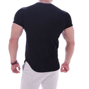 Ropa de cáñamo a la moda <span class=keywords><strong>2022</strong></span>, ropa atlética de entrenamiento, camisetas ajustadas para hombre con logotipo, ropa en blanco personalizada - Product Image 3