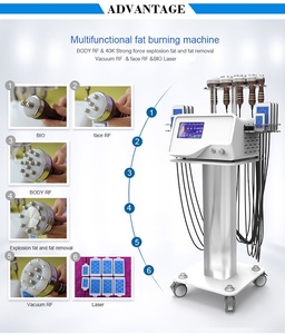 <span class=keywords><strong>Appareil</strong></span> de <span class=keywords><strong>Cavitation</strong></span> 40K 6-en-1 Multifonctionnel pour le Remodelage Corporel, la Réduction des Graisses, le Raffermissement de la Peau et le Nettoyage du Visage - Product Image 5