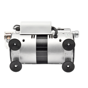 Vendita calda 0.55kw 0.75hp 8l Mini compressori d'aria elettrici industriali senza olio compressore dentale testina Oil free - Product Image 4