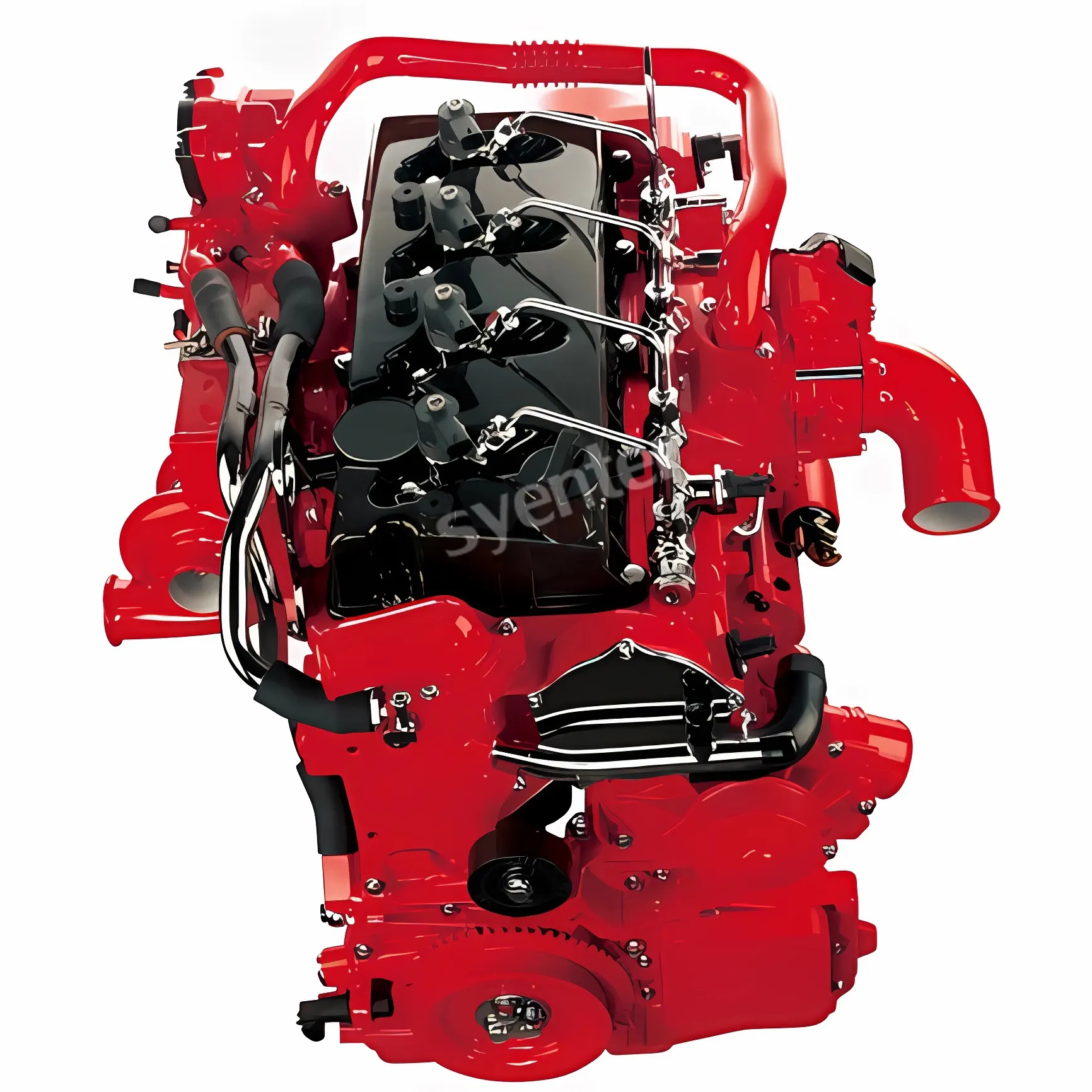 Isf2.8 Dieselbusmotor Assemblage Fotomotor Compleet Isf2.8s 5129T 4-cilinder Dieselmotor Vrachtwagen