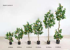 Simulation populaire <span class=keywords><strong>nain</strong></span> luxe plantes vertes en pot citronniers artificiels pour décor d'événement pour la maison jardin hôtel extérieur - Product Image 5