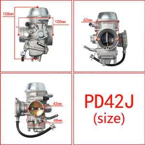 Carburador Pd42j 42mm en nuevas condiciones Bombardier Can Am Ds650 Quest 500 Quest <span class=keywords><strong>650</strong></span> UTV ATV Quad hecho aleación de aluminio - Product Image 6
