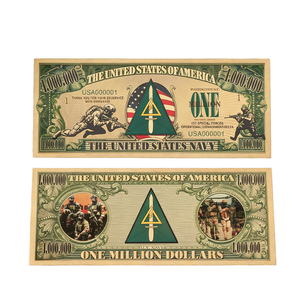 Billete Conmemorativo <span class=keywords><strong>de</strong></span> un Millón <span class=keywords><strong>de</strong></span> Dólares con Lámina <span class=keywords><strong>de</strong></span> Oro <span class=keywords><strong>de</strong></span> las Fuerzas Especiales <span class=keywords><strong>de</strong></span> EE. UU., Regalo <span class=keywords><strong>de</strong></span> Recuerdo <span class=keywords><strong>de</strong></span> la Fuerza Delta <span class=keywords><strong>de</strong></span> la Marina - Product Image 3