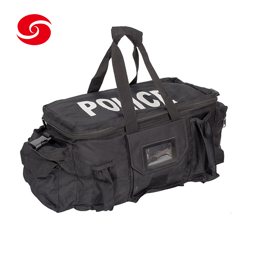 Вместительная нейлоновая черная тактическая дорожная сумка, Боевая спортивная сумка