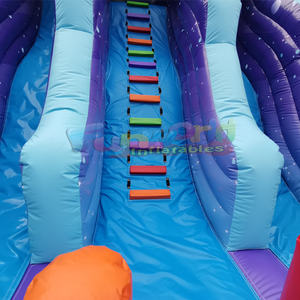 <b>Large</b> outdoor party jumping bouncy castle toboggan gonflable inflatable space <b>slide</b> for kids - Product Image 5