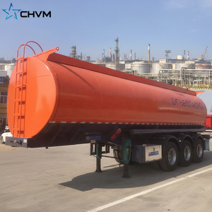 Semirremolque <span class=keywords><strong>Cisterna</strong></span> de Acero CHVM de 3 Ejes para Diésel/Gasolina/Petróleo con Tanque de Combustible de 45000 <span class=keywords><strong>Litros</strong></span> de Gran Capacidad - Product Image 1