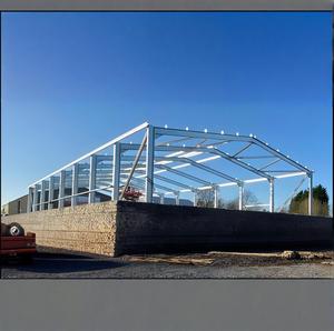 Rapid Design of Low-Cost Prefabricated Prefabricated Steel Frame Structure Building Workshop Warehouse Sheds