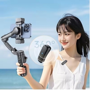 TOKQI M03 Obsidian ai 360 độ cuộn cho chống rung đứng có thể gập lại cầm tay Selfie Stick điện thoại di động cầm tay Gimbal máy ảnh - Product Image 5