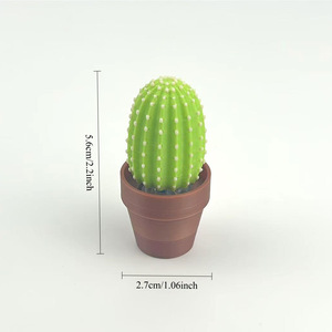 Giocattolo Antistress a Forma di Cactus Stampato in 3D, Mini Decorazione da Scrivania Unisex, Età 5+ - Product Image 2