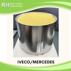 Système d'échappement à réduction catalytique sélective (SCR) pour camions <span class=keywords><strong>IVECO</strong></span> Mercedes-Benz – Convertisseur V-SCR avec support céramique en nid d'abeille - Product Image 2