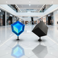 Светодиодный экран Micro LED для видеостен с высокой шкалой серого цвета, разрешением 4K, поддержкой HDR, яркостью 500 кд/м², подходит для всех применений