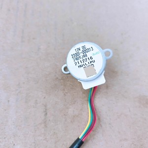 Motor de CC 24BYJ48 de 12V y 600 RPM, 42 mm, imán permanente, montaje en panel para motor oscilante de aire acondicionado - Product Image 1