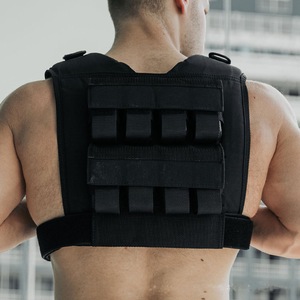 Réglable <span class=keywords><strong>10KG</strong></span> Max Chargement Pondéré Gilet Nylon Boxe Formation Épaississement Exercice Gilet Fitness <span class=keywords><strong>Veste</strong></span> pour Sable Vêtements - Product Image 3