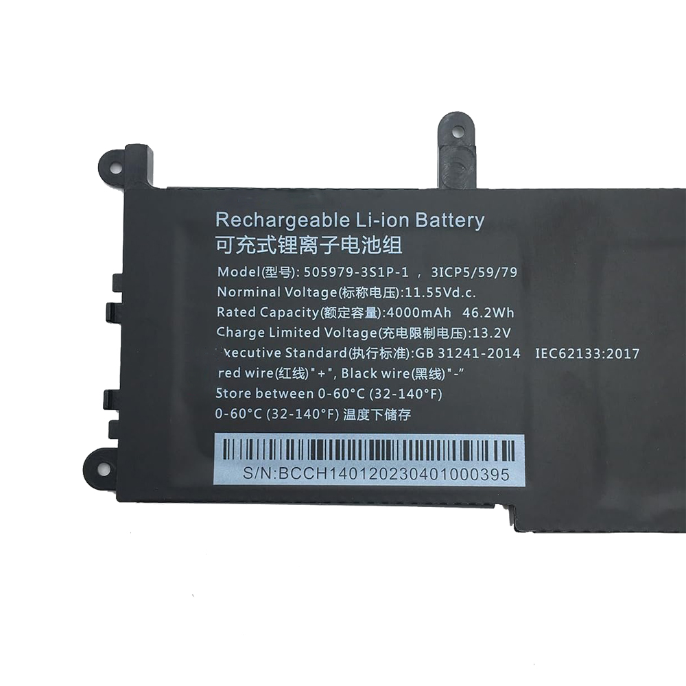 Replacement Laptop Battery 11.55V 4000mAh for Chuwi CoreBook X Pro