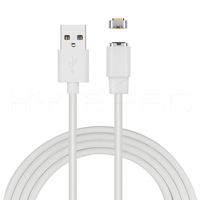 Cable USB Magnético Autoenganchable HYTEPRO M533 de 5 Pines, 2A 5 a 24V con Protección Contra Carga Inversa y Transferencia de Datos para Electrónica de Consumo