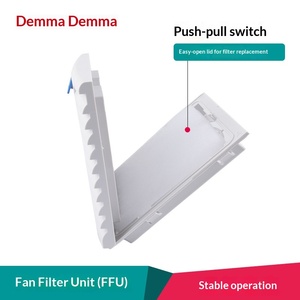 <span class=keywords><strong>Dema</strong></span> FK88 Rejilla de ventilación con botón de apertura y cierre, filtro ignífugo para ventilador, obturador para armario eléctrico - Product Image 4