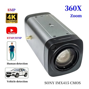 Módulo de Cámara IP Metálica SONY IMX415 4K con Ultra Baja Iluminación, Zoom Óptico 36X, RTMP, RTSP, WiFi para Uso Profesional - Product Image 1