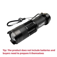 Mini UV 395nm lumière LED lampe de poche ultraviolet calmar gabarit crochet dur appât supplément pêche leurre détecteur outils