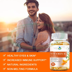 Ausreson Private Label Vitamine <span class=keywords><strong>E</strong></span> Olie Capsule Verhoogde Immuunondersteuning 400iu Vitamine <span class=keywords><strong>E</strong></span> Softgels <span class=keywords><strong>Capsules</strong></span> Voor Huid En Haar - Product Image 5
