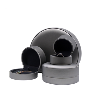 Caja de almacenamiento de gafas de cuero, caja de joyería de cuero PU, caja de regalo de cartón con cinturón de cuero, caja de joyería. - Product Image 4