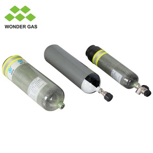Originele fabrieks Ce 6.8L 4500Psi duikfles van koolstofvezel, koolstofvezel 300 bar luchtfles met ventiel - Product Image 5