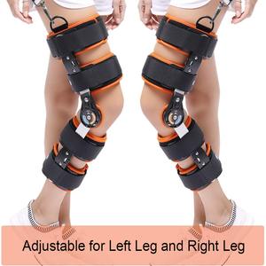 HKJD - Soporte de Rodilla Postoperatorio, Inmovilizador y Estabilizador Ajustable, Ortesis de Rodilla con Bisagras para Artritis - Product Image 2