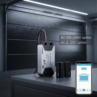 Controlador Inteligente para Puerta de Garaje DC9V-24V/ AC100-240V, Actualice su Garaje en Minutos, Control Remoto por Aplicación