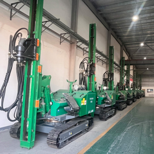 SCJC JC-L600 태양광 파일 드라이버 11500 Nm 최대 토크 고효율 연속 파일링 6m 파일링 높이 안정적인 성능 - Product Image 1