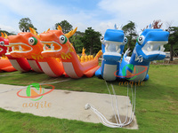 Bateau banane gonflable à eau jouet Sports nautiques Bateau dragon gonflable remorquable