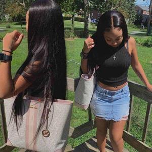 GS 13x4 13x6 360 370 HD Frontal Del Merletto <span class=keywords><strong>Parrucca</strong></span> Diritta Brasiliana Parrucche Dei Capelli Umani, 150% 180% finto Cuoio Capelluto Parrucche Del Merletto Per La Donna Nera - Product Image 4