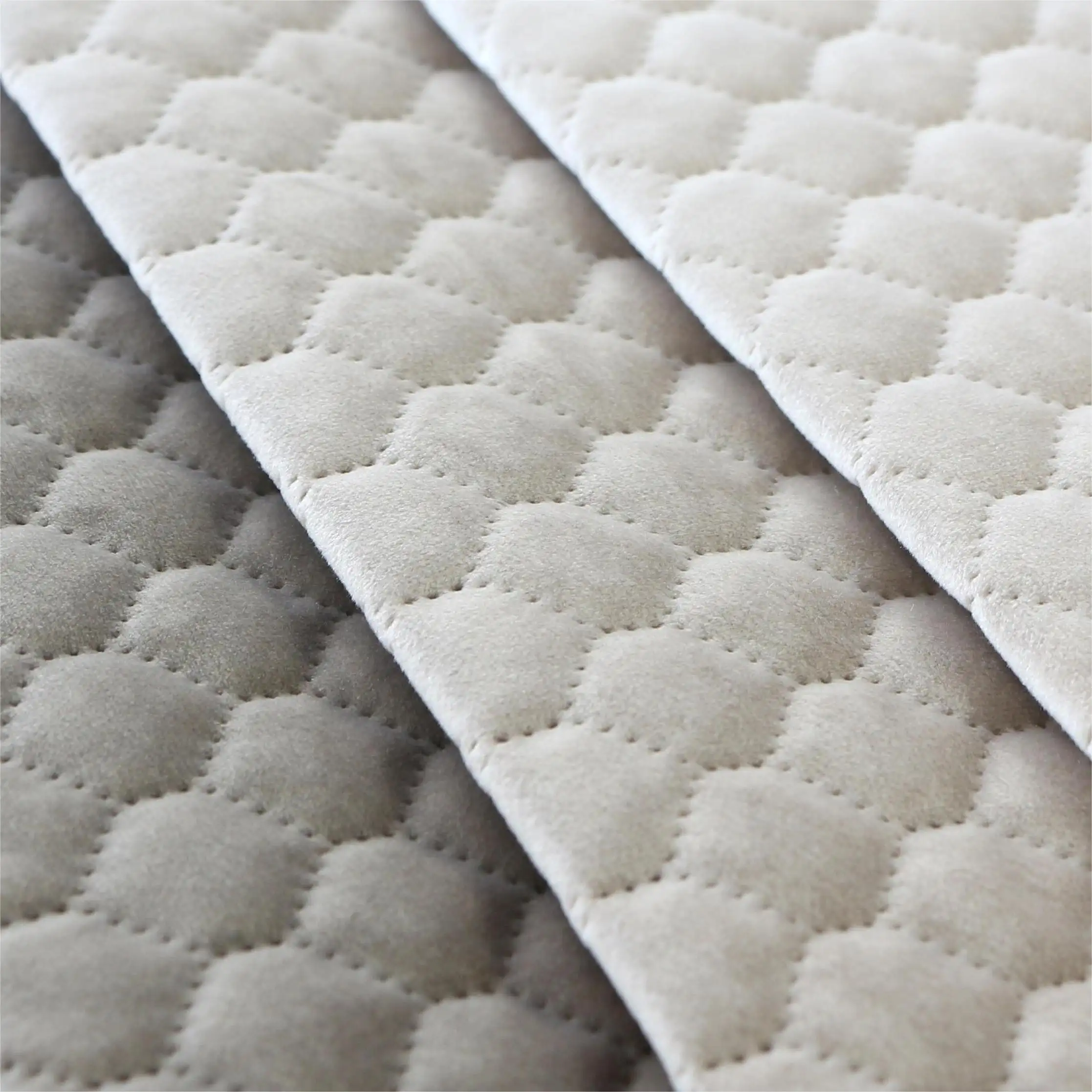 100% Polyester hochwertige holländische Samt geste ppte Sofa Stoff Töpfe Stoff für Matratze