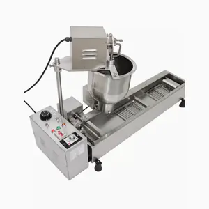 Commercieel Gebruik Mochi Fring Donut Making Machine/Roestvrij Staal Dubbele Rijen Dougut Maker