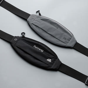 Sac de taille en nylon réfléchissant d'usine, étanche, porte-téléphone portable, sport de plein air, course à pied, petite ceinture de taille, sacs de jogging - Product Image 2