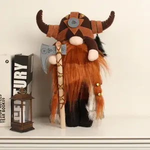 Wholesale New Released Product Christmas Decor Viking Warrior Xmax Gnome Doll