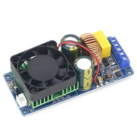 Carte d'amplificateur de puissance numérique HIFI de classe D haute puissance IRS2092S 500W avec 90% d'efficacité, SNR 90dB, impédance 4-8, montage en surface