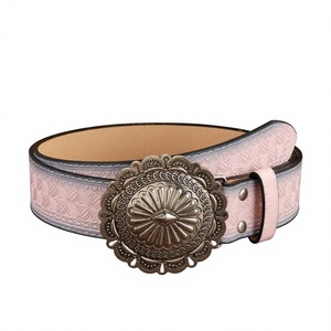 Retro stoere epoxyhars legering gespsluiting casual riem voor heren/dames; Denim stijl riem 2-4cm breed, veelzijdig voor jeans & rokken - Product Image 1