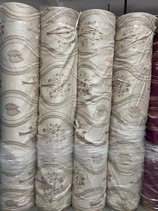 Soldes de liquidation <span class=keywords><strong>Tissu</strong></span> <span class=keywords><strong>d</strong></span>'<span class=keywords><strong>ameublement</strong></span> jacquard tissé respirant de luxe haut de gamme pour fenêtre 100% polyester pour salon - Product Image 2