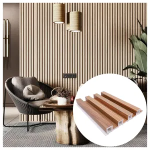 Hot selling wooden plastic composite board suitable for indoor and outdoor fence garden fence